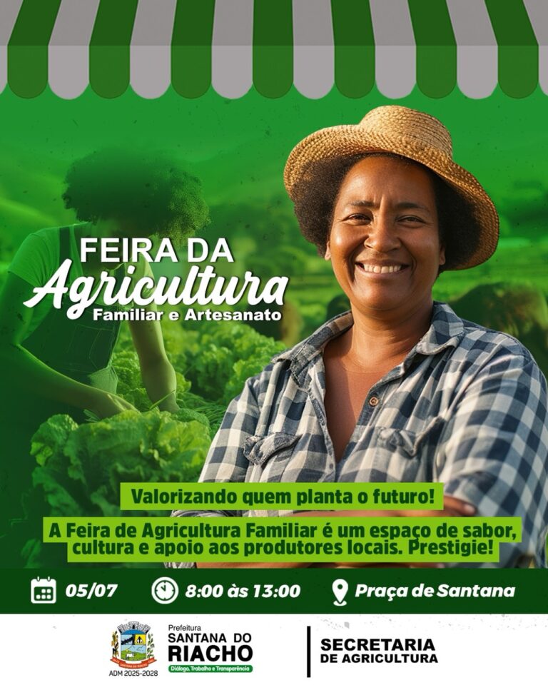 Feira de Agricultura Familiar e Artesanato de Santana do Riacho